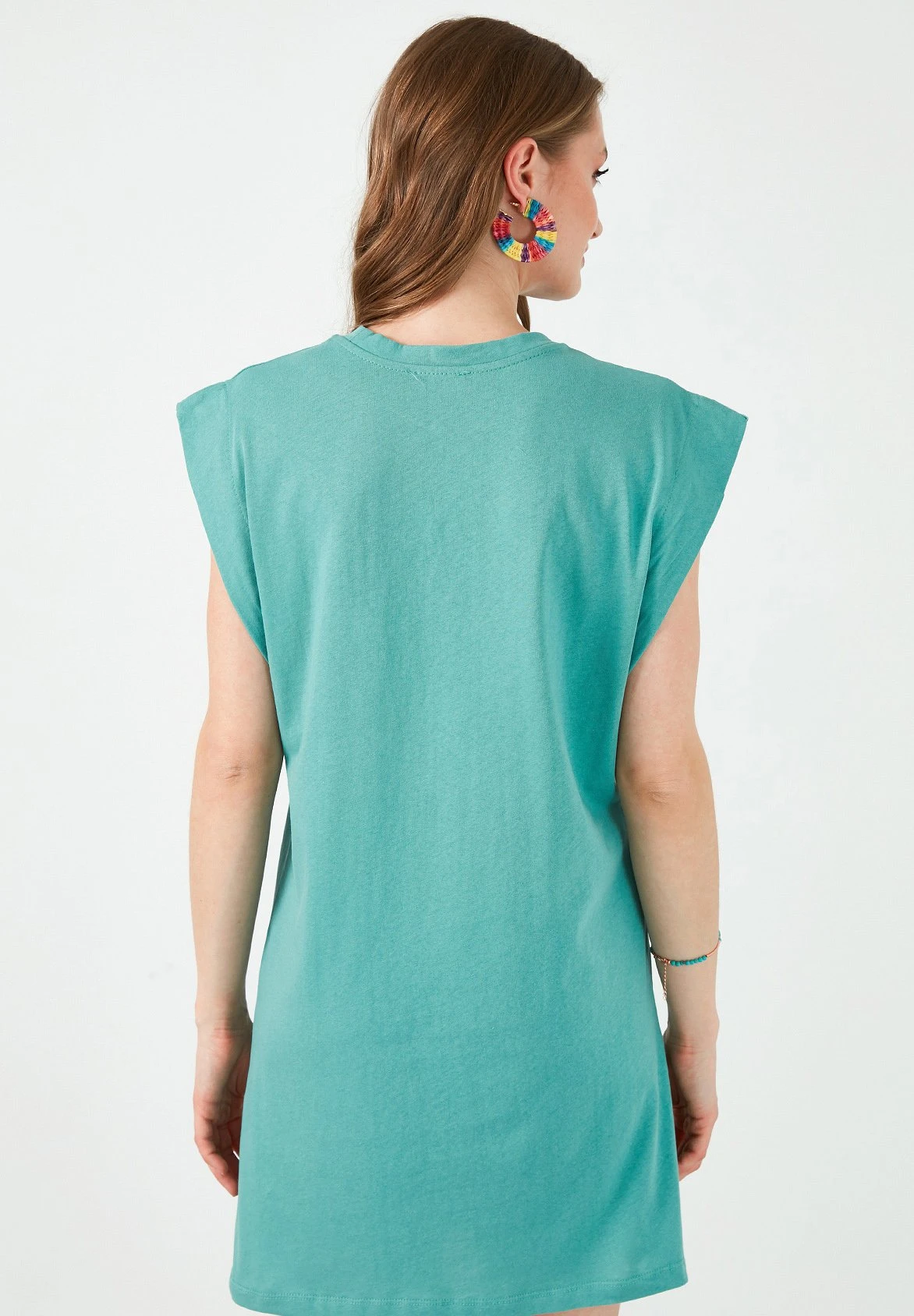 LELA Jerseyjurk - Mint 5 LELA Jerseyjurk - Mint - Afbeelding 3