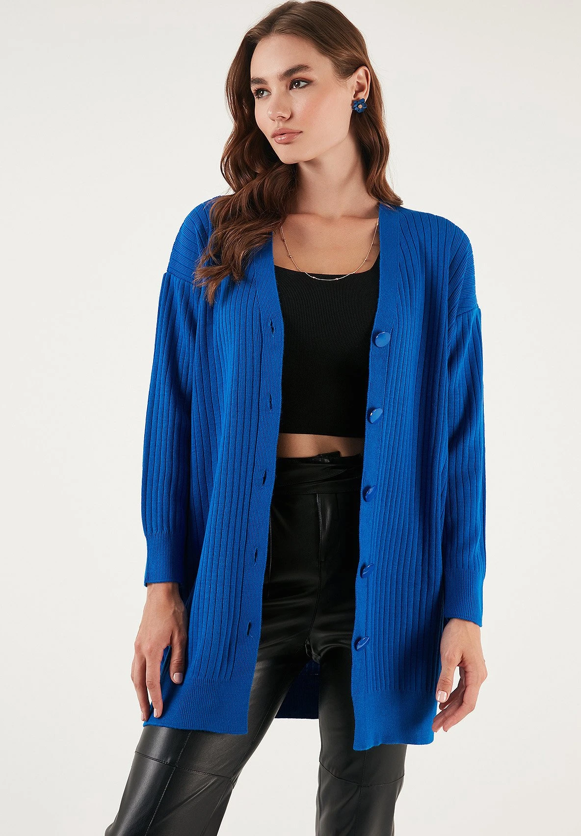 LELA Vest - Blue 6 LELA Vest - Blue - Afbeelding 4