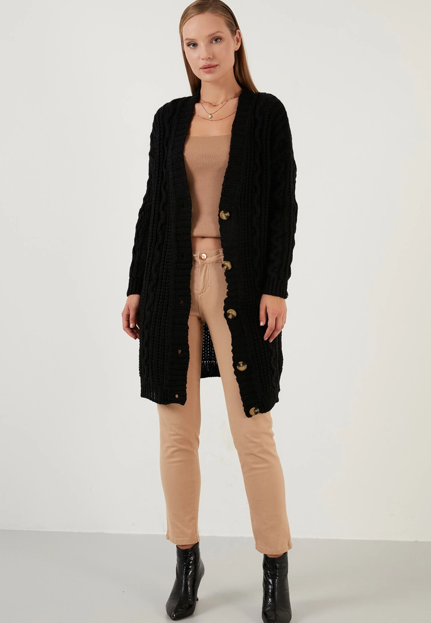 LELA Regular Fit - Vest - Black 4 LELA Regular Fit - Vest - Black - Afbeelding 2