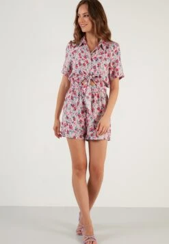 LELA Slim Fit - Jumpsuit - Powder Pink -Lela d280cb311d844d92bb7c344ea0b6a54b