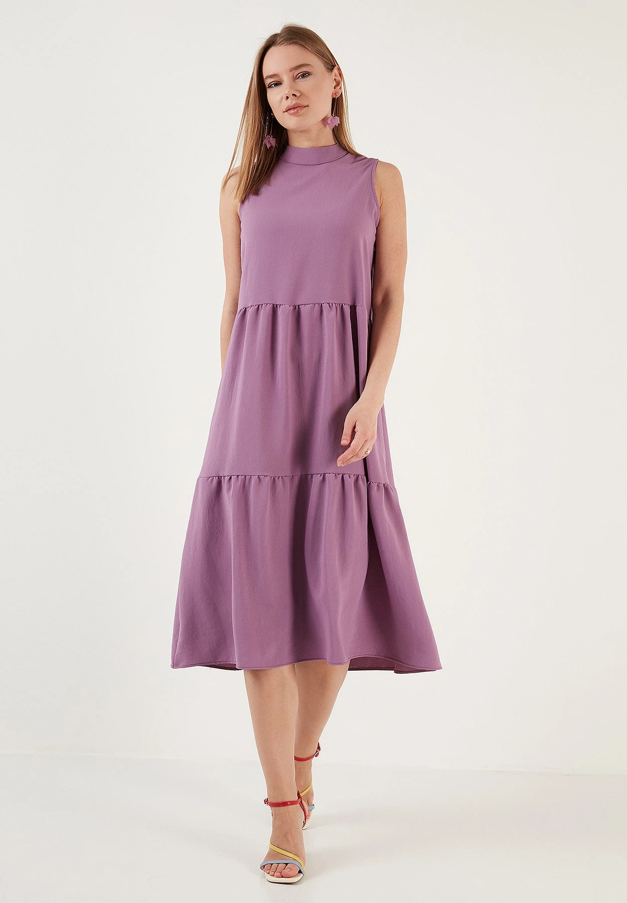 LELA Regular Fit - Jurk - Lilac 5 LELA Regular Fit - Jurk - Lilac - Afbeelding 3