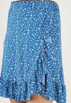 LELA High Waist - Wikkelrok - Blue -Lela d4ebad80f43845c699b1249820785828