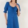 LELA Regular Fit - Jurk - Royal Blue 1 LELA Regular Fit - Jurk - Royal Blue -Lela d5ad206fbc3f4bd78ffb1c415a252e6e