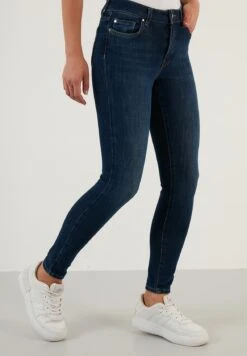 LELA Slim Fit - Jeans Skinny Fit - Dark Blue -Lela d6d4e9f7829d42759e254ae834c57eb1