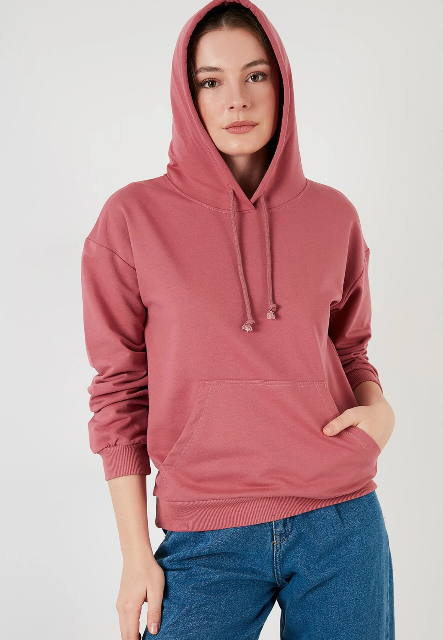 LELA Regular Fit - Sweater - Dusty Rose Color 4 LELA Regular Fit - Sweater - Dusty Rose Color - Afbeelding 2