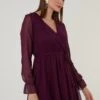 LELA Mini- Jurk - Purple 1 LELA Mini- Jurk - Purple -Lela d7e34d775ba146969e425d35ad3c92a7