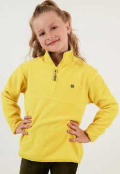 LELA Fleece Trui - Yellow 8 LELA Fleece Trui - Yellow -Lela da6e9a875e684b17a9e1c07b56a8a6ec