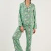 LELA Regular Fit - Pyjama - Green -Lela db849bf5e4d94dc791a963cbde73b672