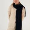 LELA Sjaal - Dark Blue -Lela df97b71a1036408b808e05d15c56c213