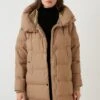 LELA Oversized Inflatable Long- Winterjas - Beige 1 LELA Oversized Inflatable Long- Winterjas - Beige -Lela e05575bb539a425489675e99e53c2ef6