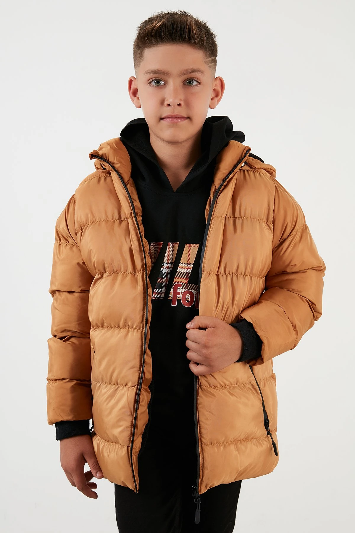 LELA Regular Fit - Winterjas - Mustard Color 6 LELA Regular Fit - Winterjas - Mustard Color - Afbeelding 4