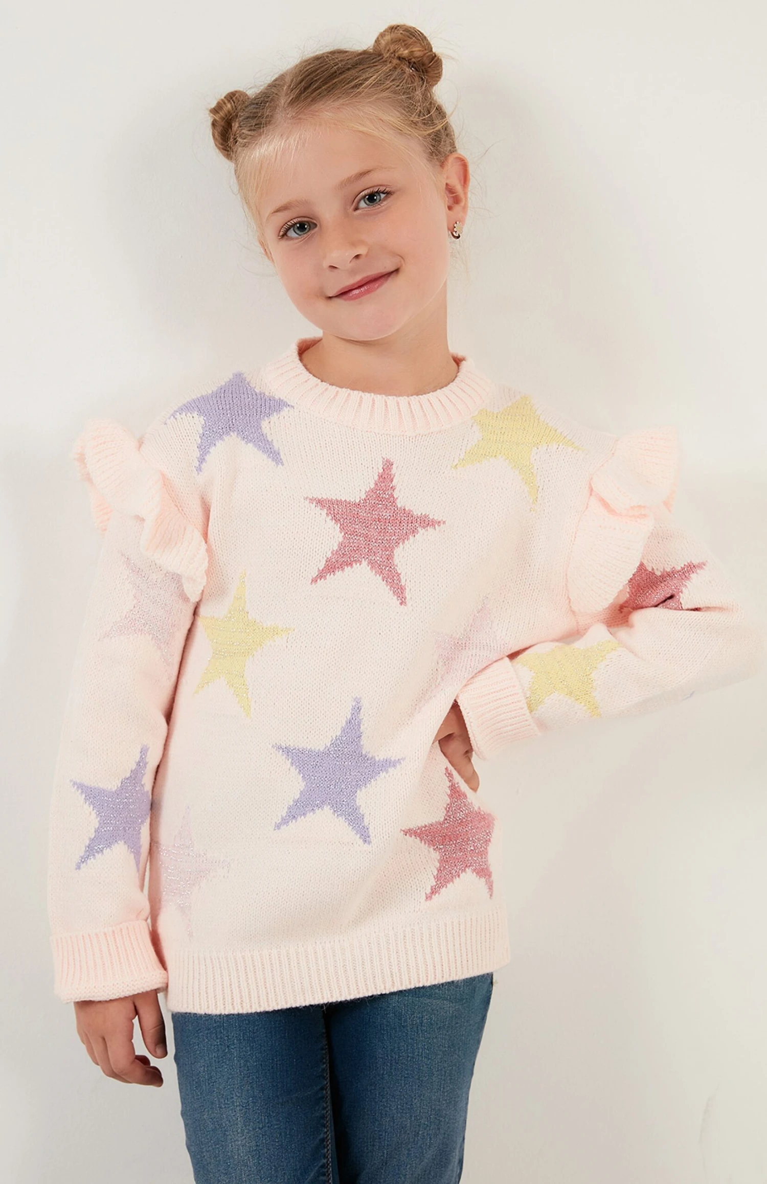 LELA Regular Fit - Trui - Salmon 4 LELA Regular Fit - Trui - Salmon - Afbeelding 2