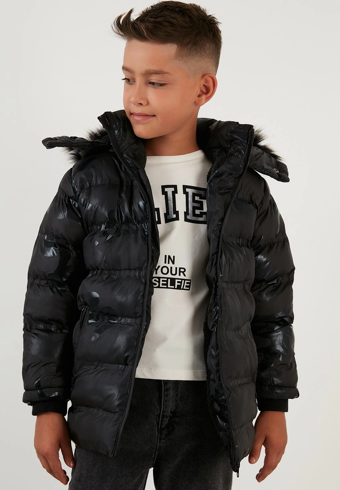 LELA Winterjas - Black 6 LELA Winterjas - Black - Afbeelding 4