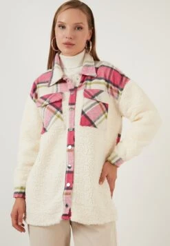 LELA Halflange Jas - Fuchsia -Lela e5281f2041784cb48431230e6c5d2709