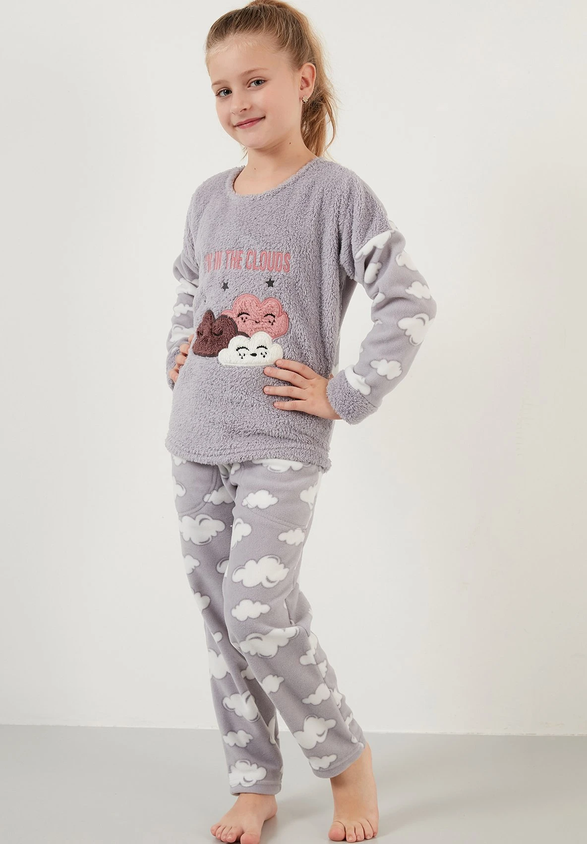 LELA Regular Fit Set - Pyjama - Grey 8 LELA Regular Fit Set - Pyjama - Grey - Afbeelding 6