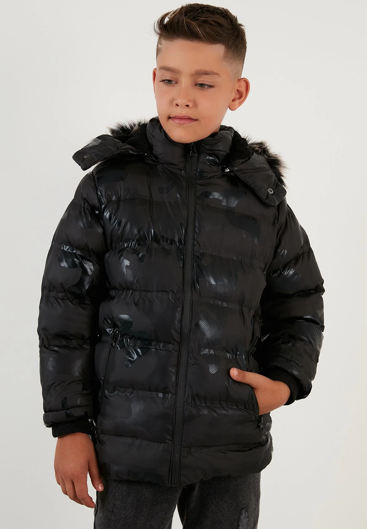 LELA Winterjas - Black 4 LELA Winterjas - Black - Afbeelding 2