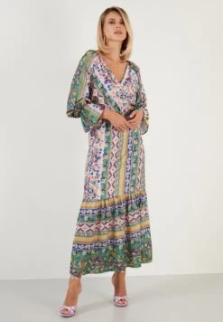 LELA Regular Fit - Maxi-Jurk - Pink 11 LELA Regular Fit - Maxi-Jurk - Pink -Lela ebb9deb8fee84a04bdc7ab360263258b