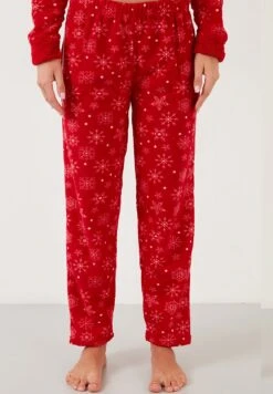 LELA Regular Fit - Pyjama - Red -Lela ecab242c180540679c0ee1e971b269d4