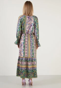 LELA Regular Fit - Maxi-Jurk - Pink 10 LELA Regular Fit - Maxi-Jurk - Pink -Lela ed234db1d96f45e2959d25005a0277e7