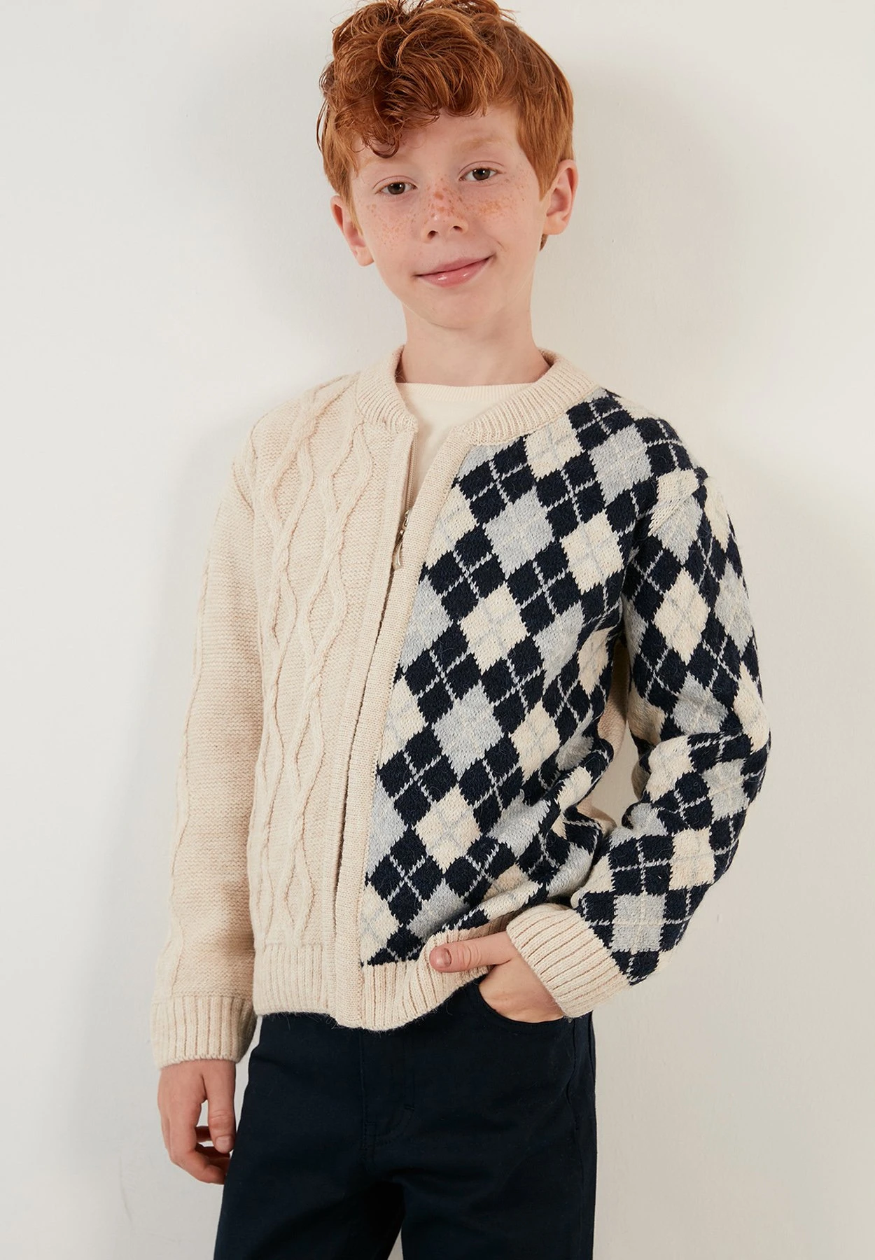 LELA Regular Fit - Vest - Ecru 4 LELA Regular Fit - Vest - Ecru - Afbeelding 2