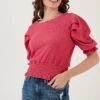 LELA Blouse - Fuchsia -Lela ed84f7205ce54a59b20796578d5da3e2