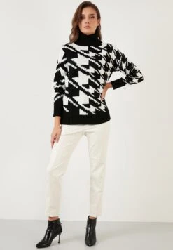 LELA Regular Fit - Trui - Black -Lela edb408a8a0f6441b9e63701d64345f8c