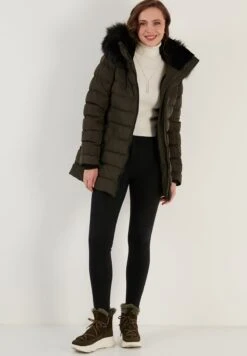 LELA Regular Fit - Winterjas - Khaki 10 LELA Regular Fit - Winterjas - Khaki -Lela ef9a307f40b44463882f28f4f3aa6ff3