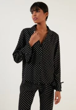 LELA Regular Fit - Pyjama - Black -Lela efdbf5a43d514b7fb140298d31264413