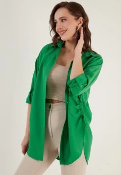 LELA Overhemdblouse - Benetton Color 10 LELA Overhemdblouse - Benetton Color -Lela effe859f7f0b48b2aaca2616bcf1e86e