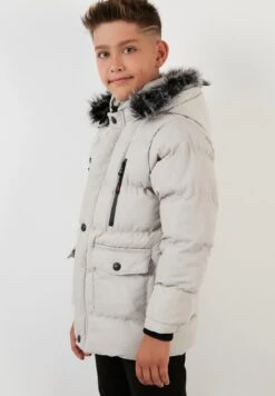 LELA Regular Fit - Winterjas - Stone Colored -Lela f1fdf95172f640dcb8a942f460dcb578