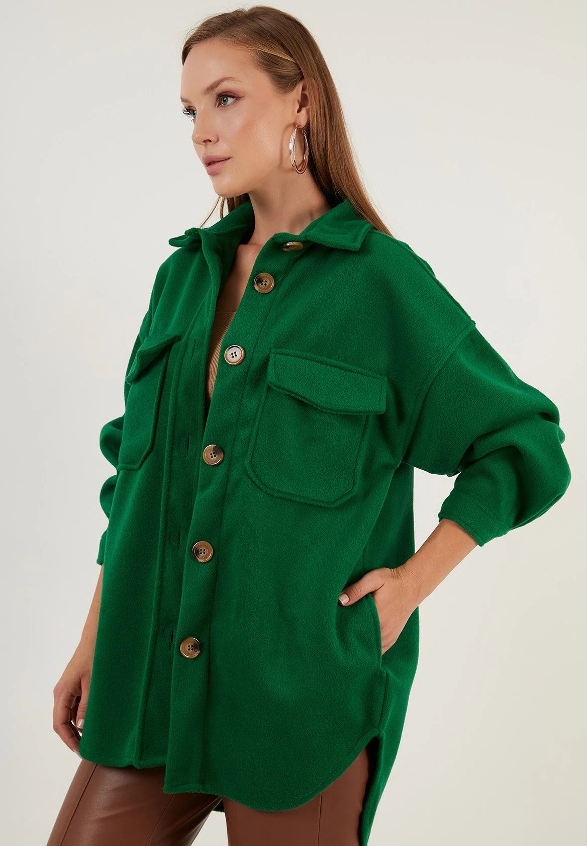 LELA Loose Fit - Lichte Jas - Benetton Color 7 LELA Loose Fit - Lichte Jas - Benetton Color - Afbeelding 5