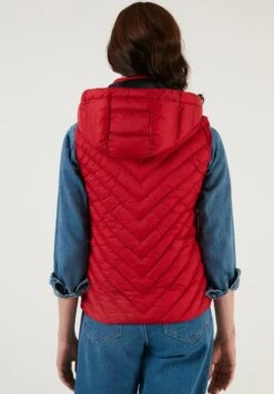 LELA Regular Fit - Bodywarmer - Red -Lela f5af05d4f2564b319bbf7ddbb8d7a3f1