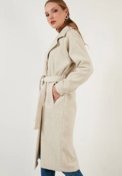 LELA Loose Fit - Mantel - Light Mink 15 LELA Loose Fit - Mantel - Light Mink -Lela f853c0525b8e458f8012b1abc4e93074