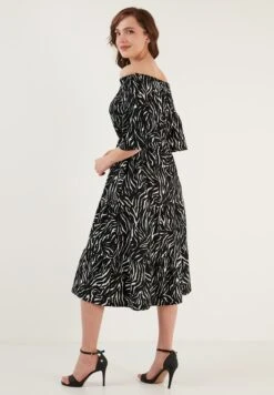 LELA Slim Fit - Jurk - Metallic Black 9 LELA Slim Fit - Jurk - Metallic Black -Lela fa63f373eb2c451aa8609677fbd67e71