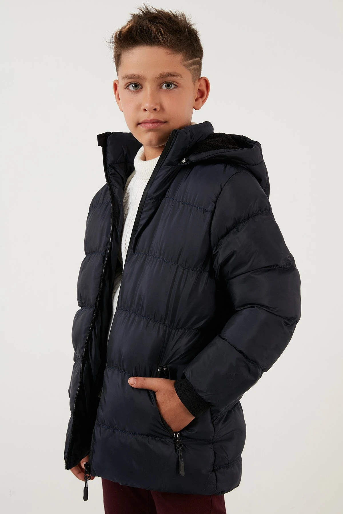 LELA Regular Fit - Winterjas - Navy Blue 6 LELA Regular Fit - Winterjas - Navy Blue - Afbeelding 4