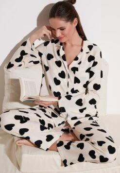 LELA Set - Pyjama - Beige -Lela fdf37acbbf8d4fbfa8359a3cb4d293a2