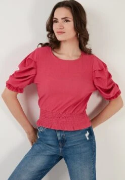 LELA Blouse - Fuchsia -Lela fe163a905ebb4bbb86438d85d67bab4f