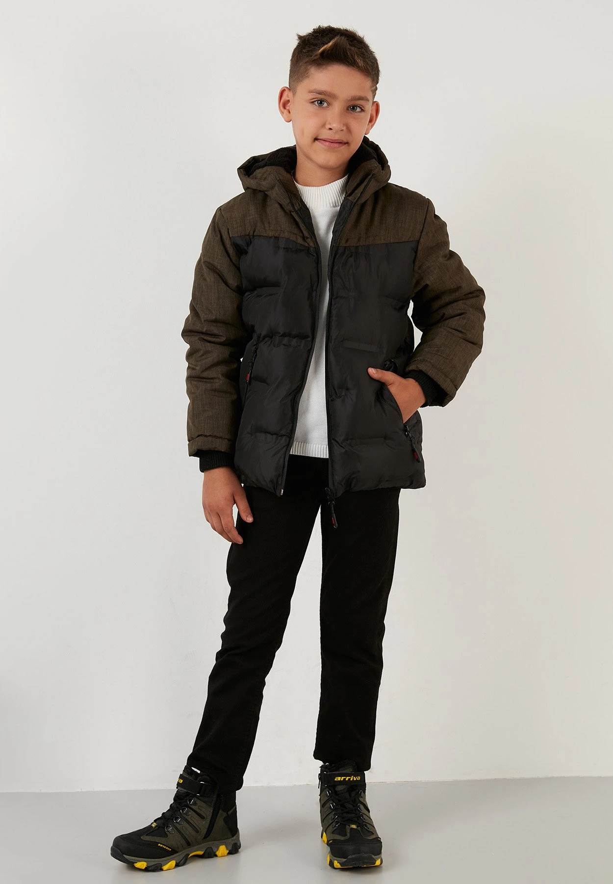 LELA Regular Fit - Winterjas - Khaki 3 LELA Regular Fit - Winterjas - Khaki