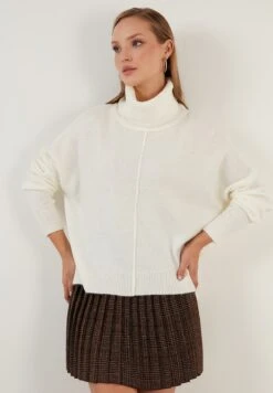 LELA Loose Fit - Trui - White