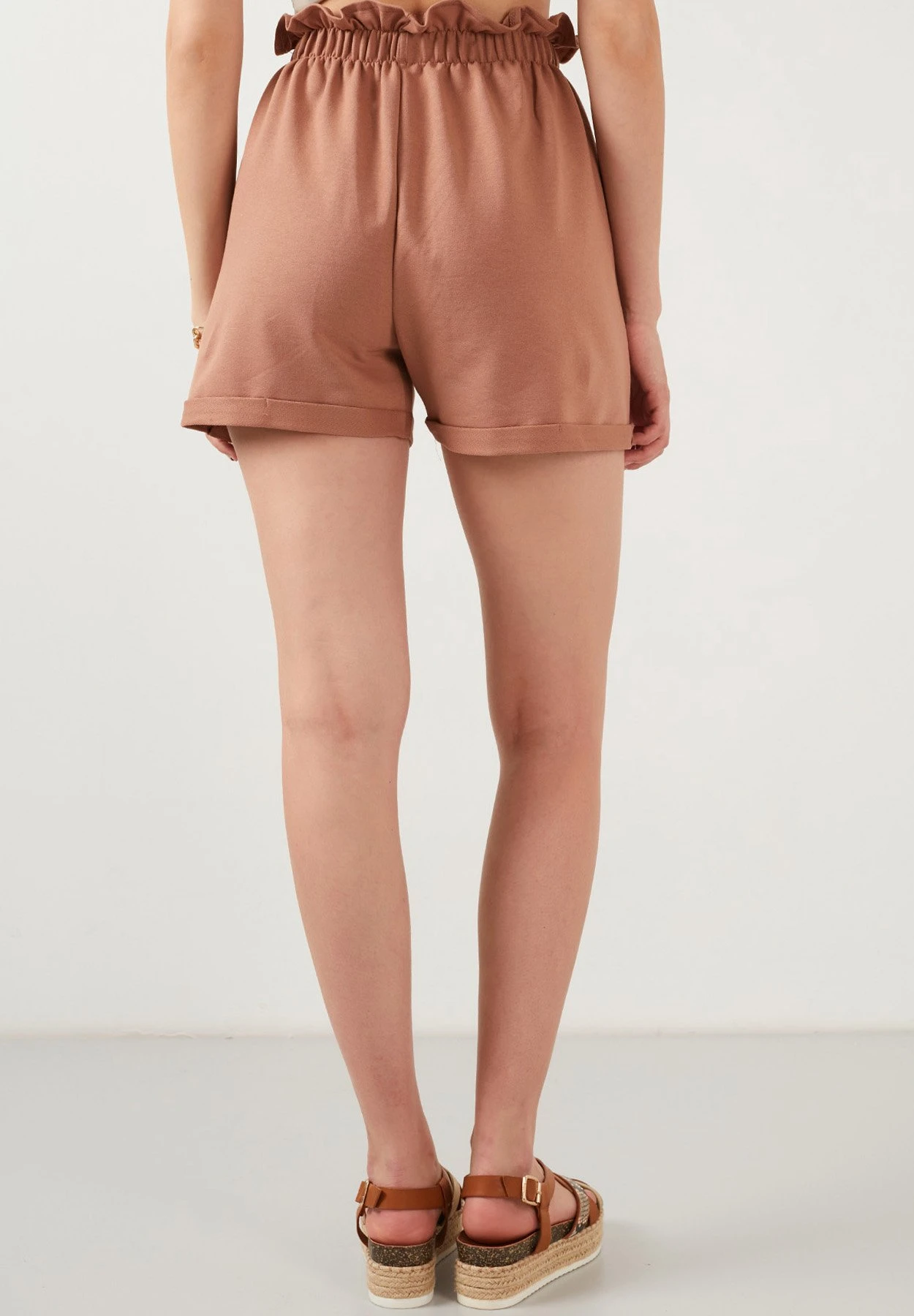 LELA Slim Fit - Shorts - Biscuit Color 5 LELA Slim Fit - Shorts - Biscuit Color - Afbeelding 3